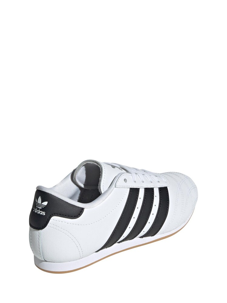 adidas Originals White/Black Taekwondo Trainers - Image 4 of 8