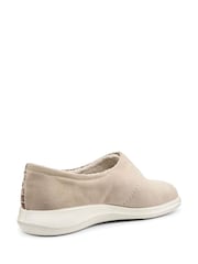 Hotter Natural Regular Fit Wrap Touch Fastening Slippers - Image 3 of 4