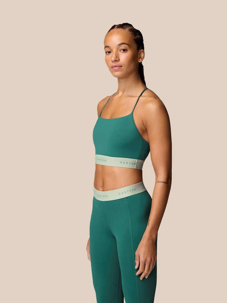 Castore Blue Low Support Sports Bra - Image 1 of 3