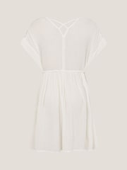 Белый - Monsoon Crochet Kaftan Dress - Изображение 2 из 3