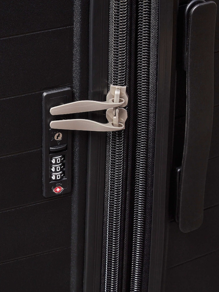 Zwart - Rock Luggage Large Palma Nude Suitcase - Image 6 of 6