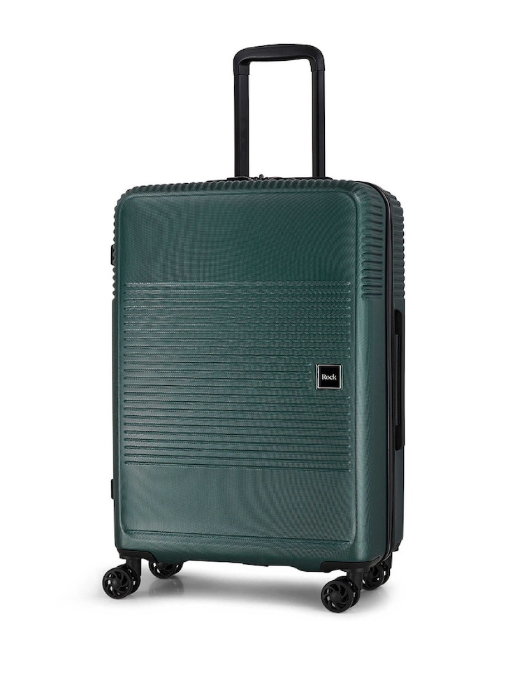 Rock Luggage Medium Lincoln Green Suitcase - Image 2 of 2
