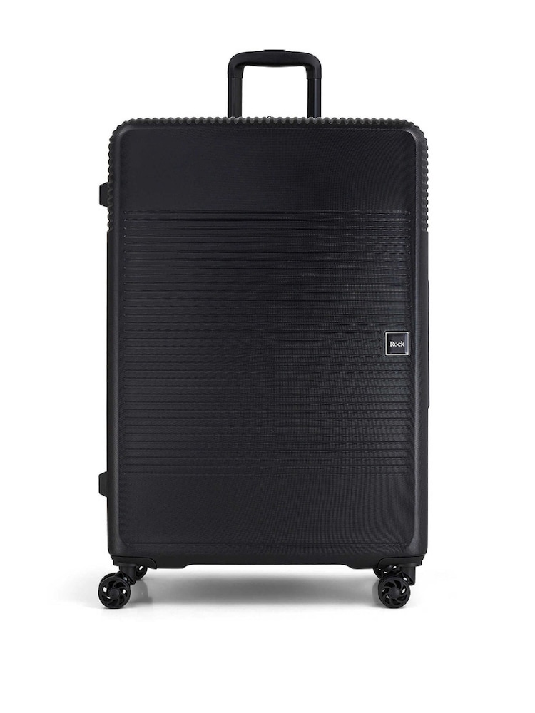 Rock Luggage Large Lincoln Black Suitcase - Image 1 of 4