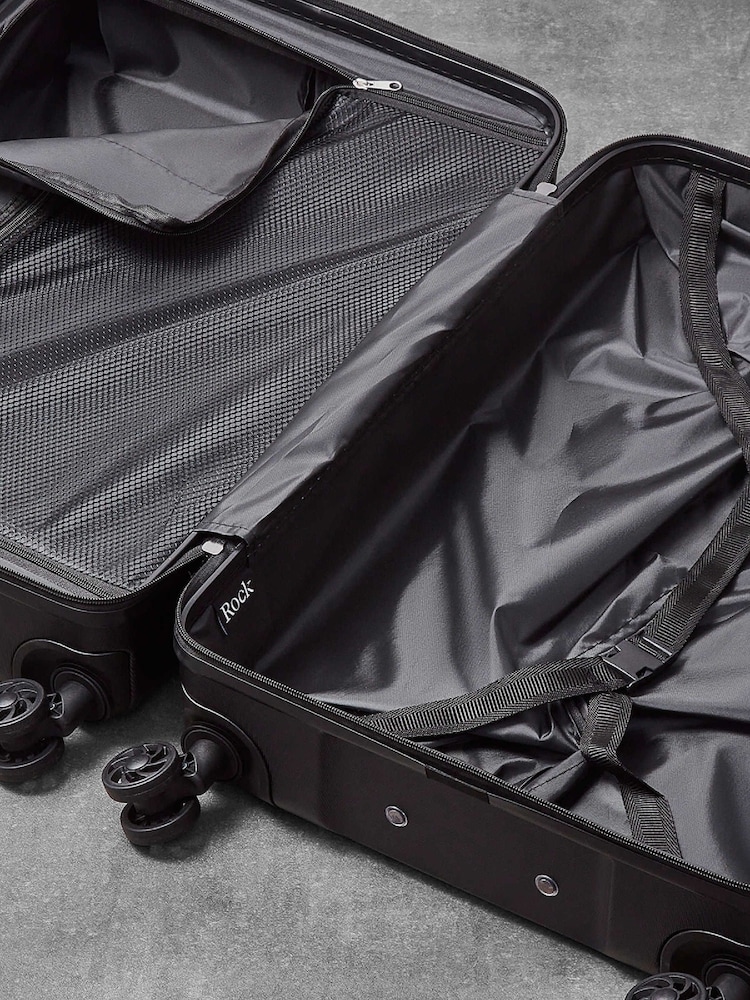 Rock Luggage Large Lincoln Black Suitcase - Image 4 of 4