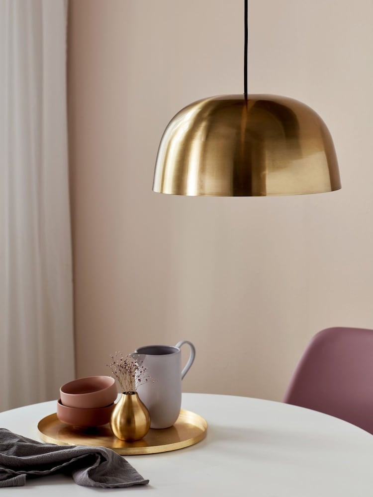 Nordlux Brass Cera Pendant Ceiling Light - Image 1 of 5