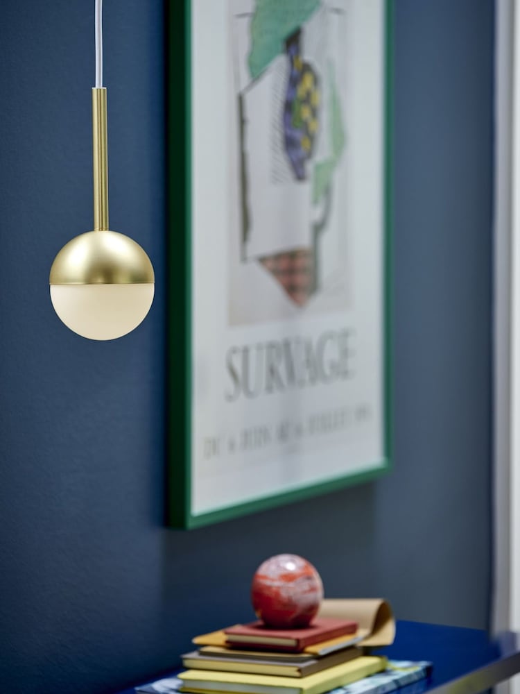 Nordlux Brass Contina Pendant Ceiling Light - Image 1 of 5