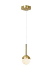 Nordlux Brass Contina Pendant Ceiling Light - Image 2 of 5