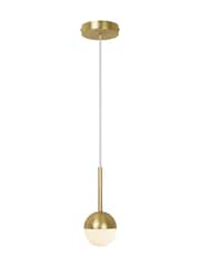 Nordlux Brass Contina Pendant Ceiling Light - Image 3 of 5