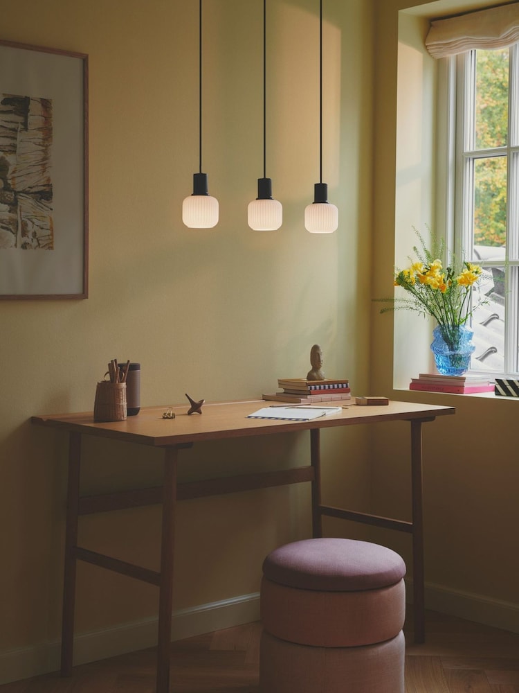 Nordlux Black Milford Mini 3 Rail Pendant Ceiling Light - Image 1 of 6