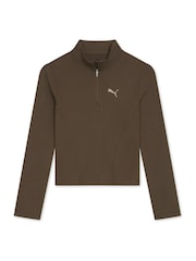 Bruin - Puma Womens TRAIN Regular Length Half-Zip Top. - Image 1 of 1