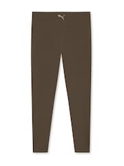 Puma Brown Womens Train High-waist Full Length Tights - Image 1 of 1
