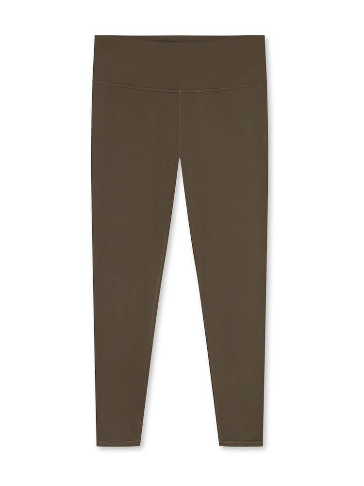 Puma Brown Womens Train High-waist Full Length Tights - Image 2 of 2