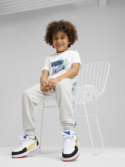 Puma Grey Kids Boys X Hot Wheels Sweat Joggers - Image 1 of 4