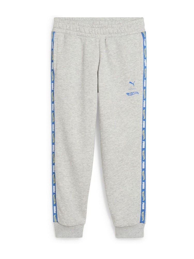 Puma Grey Kids Boys X Hot Wheels Sweat Joggers - Image 3 of 4