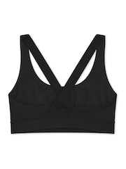 Puma Black Womens TRAIN Mid-Impact Bra - Image 2 of 2