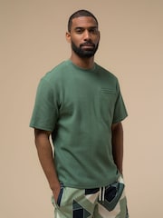 Penfield Mens Pocket Double Rib Crew 100% Cotton T-Shirt - Bild 1 von 5
