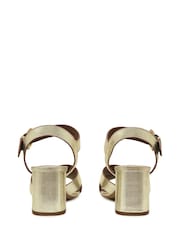 ذهبي - Radley Portland Terrace Block Heel Sandals - صورة 3 من 4