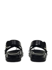 Radley Norway Walk Crossover Footbed Black Sandals - Image 4 of 4
