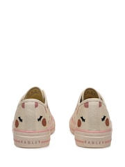 Radley Canvas Spot Cream Trainers - Image 4 of 4