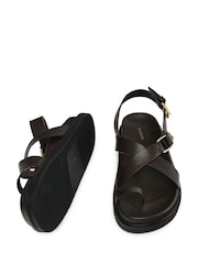 Radley Norway Walk Crossover Footbed Black Sandals - Image 3 of 4