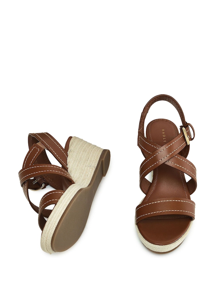 Marrón - Radley Lavender Road Midi Wedges - Imagen 4 de 4 Marrón - Radley Lavender Road Midi Wedges - Imagen 4 de 4