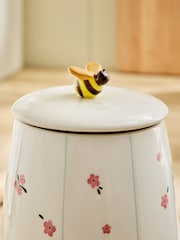 Cvetlični keramični piškotni kozarec - Slika 4 iz 5