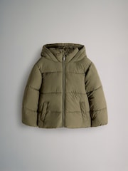The Set Black/Khaki 2 Pack Short Padded Coats - Image 12 of 14