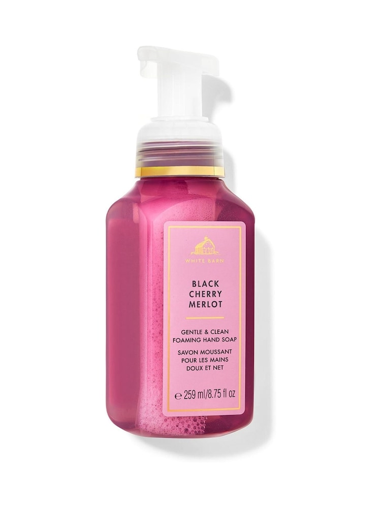 Bath & Body Works Black Cherry Merlot Gentle & Clean Foaming Hand Soap 259ml - Image 3 of 3 Bath & Body Works Black Cherry Merlot Gentle & Clean Foaming Hand Soap 259ml - Image 3 of 3