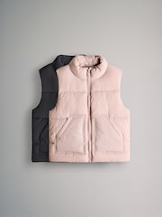The Set Black/Light Pink 2 Pack Gilets - Image 2 of 10