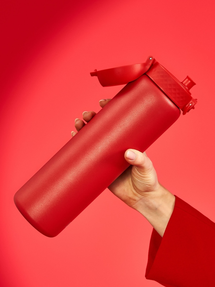 Ion8 Red 1000ml Insulated Steel Water Bottle - Image 3 of 6