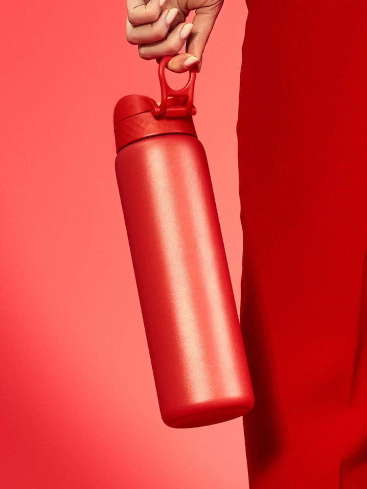 Ion8 Red 1000ml Insulated Steel Water Bottle - Image 4 of 6
