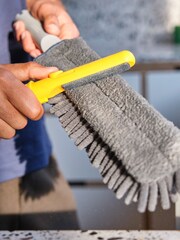 Joseph Joseph Light Stone CleanTech Duster with Storage Sheath - Image 3 of 6