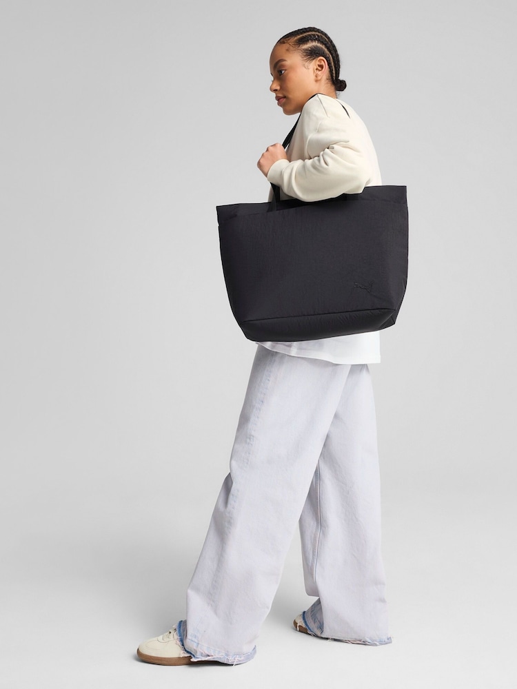 Puma Black Womens Her Shopper Bag - Image 3 of 3