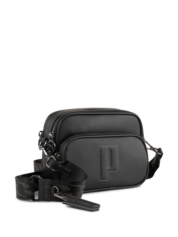 Puma Black Womens Sense Crossbody Bag - Image 1 of 3