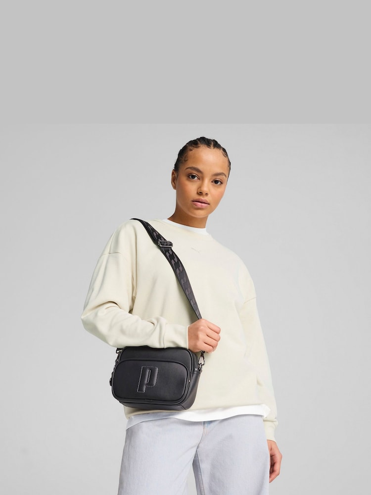 Puma Black Womens Sense Crossbody Bag - Image 3 of 3