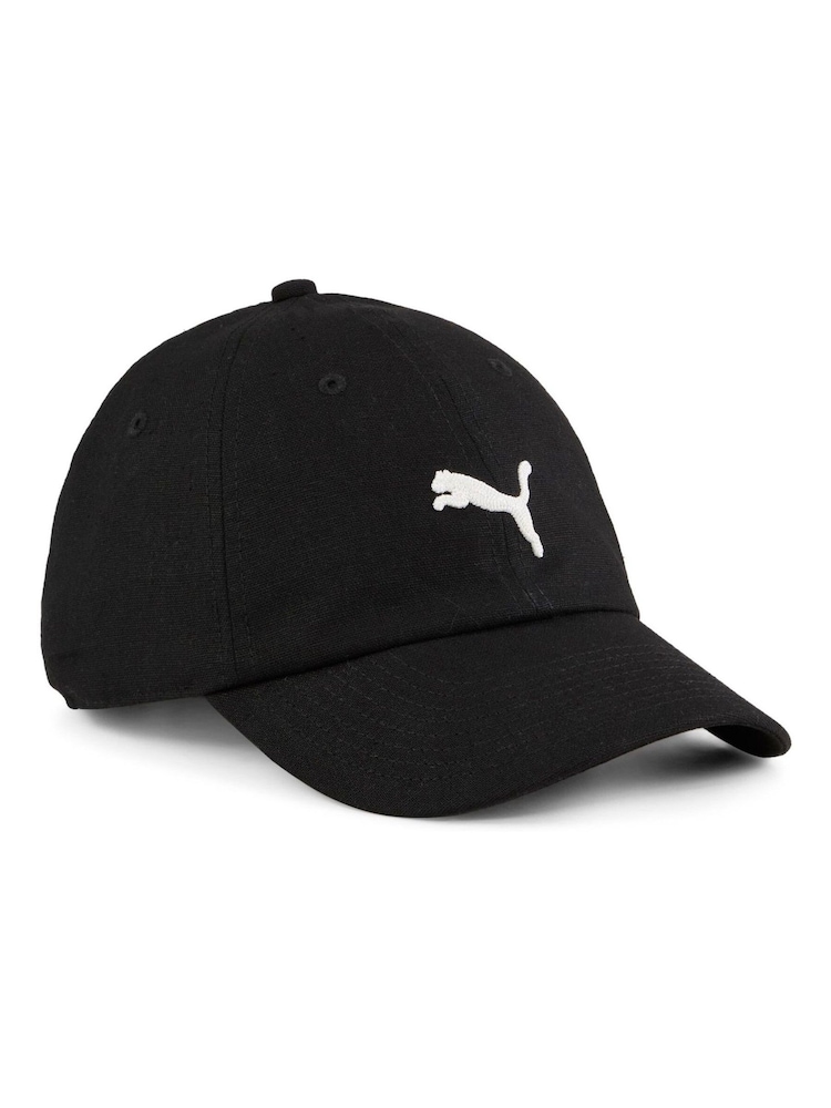Negro - Puma Wardrobe ESS Dad Cap - Imagen 1 de 2