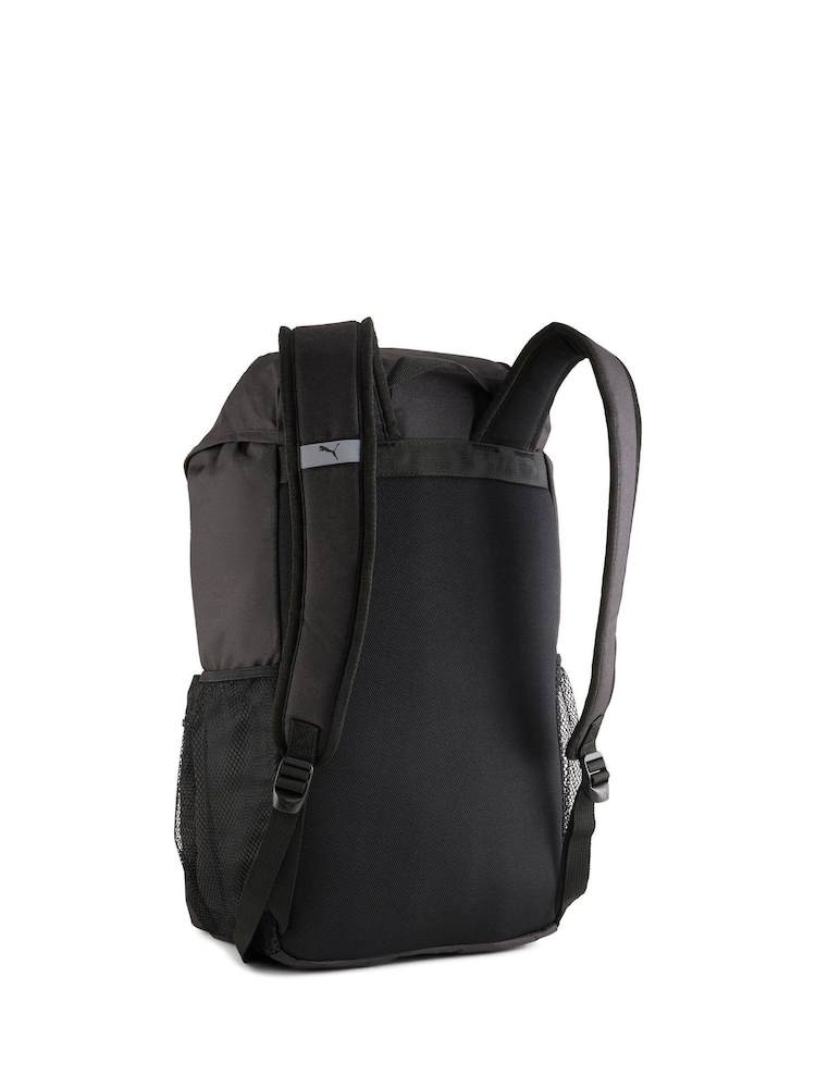 Puma Black PHASE Hooded Backpack - Image 2 of 2