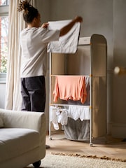 Joseph Joseph Natural Eclipse 3Tier Indoor Drying Rack With Integrated - Image 3 of 6