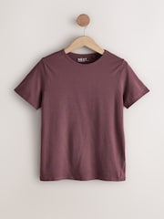 Earth Tones - Everyday Crew Neck Cotton T-Shirts 7 Pack - Imagem 6 de 15