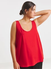 Simply Be Black Slouchy 100% Cotton Vests 4 Pack - Image 4 of 5