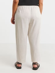 Simply Be Natural Barrel Trousers - Image 2 of 4
