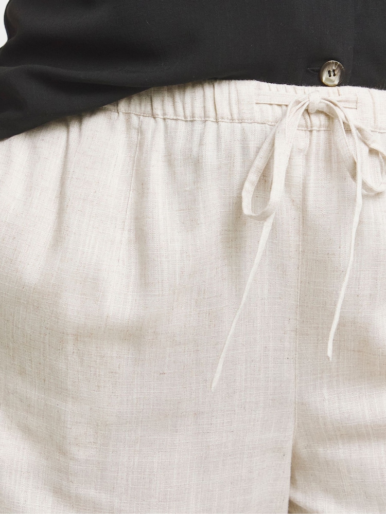 Simply Be Natural Barrel Trousers - Image 4 of 4