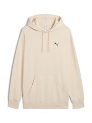 Puma Cream Mens Wardrobe Essentials Relaxed Hoodie - Image 6 of 7