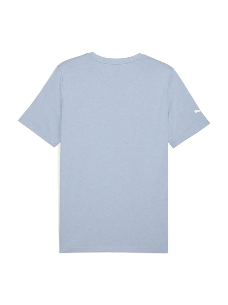 Синий - Puma Mens BMW M Motorsport Essentials Logo T-Shirt - Image 2 of 2