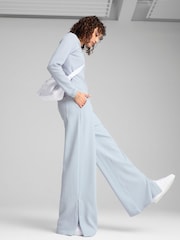 Puma Blue Womens HER Comfort High-Waist Straight Pants - Image 1 of 5