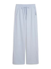 Puma Blue Womens HER Comfort High-Waist Straight Pants - Image 4 of 5