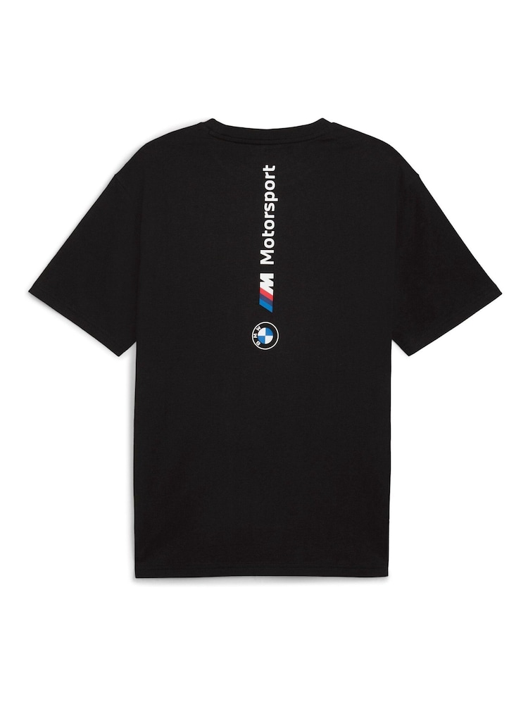 Puma Mens BMW M Motorsport Essentials + Logo T-Shirt - Image 5 of 5