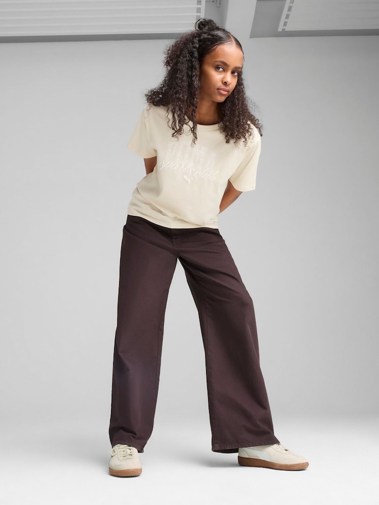 Puma White Womens CLASS Relaxed T-Shirt - Image 1 of 3