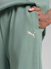 Puma Green Mens Wardrobe Ess Relaxed Joggers - Image 5 of 5