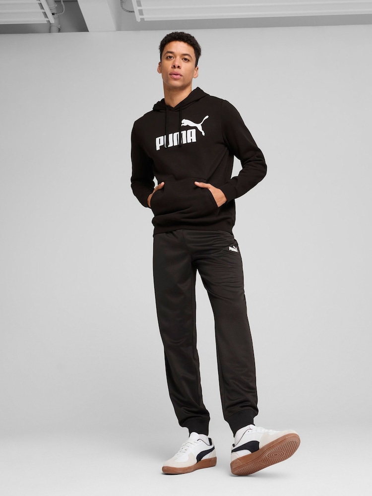 Puma Black Mens Essentials No 1 Logo Hoodie - Image 1 of 7
